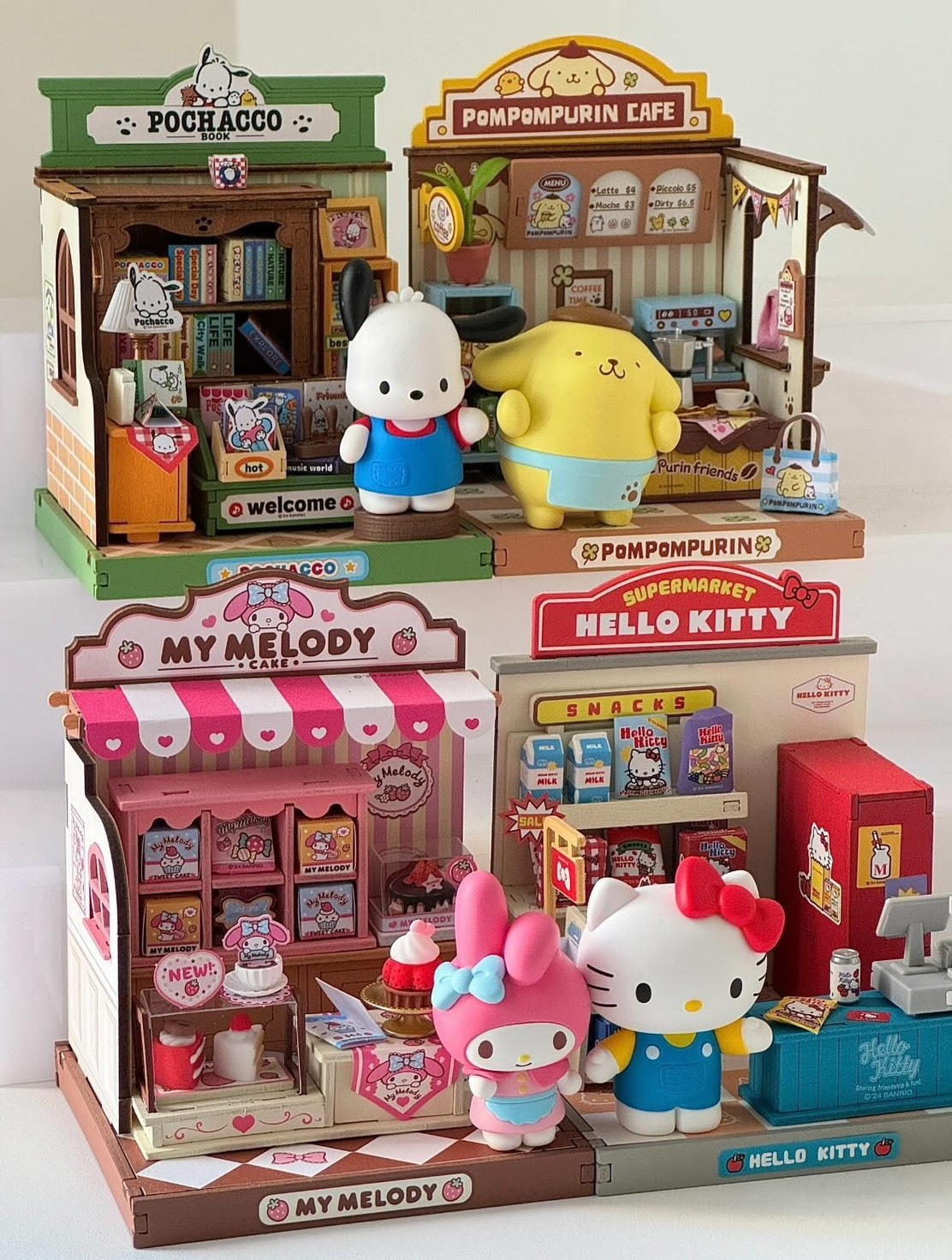 iSNEAKERS｜Sanrio 三麗鷗 DIY積木 店長系列 四款