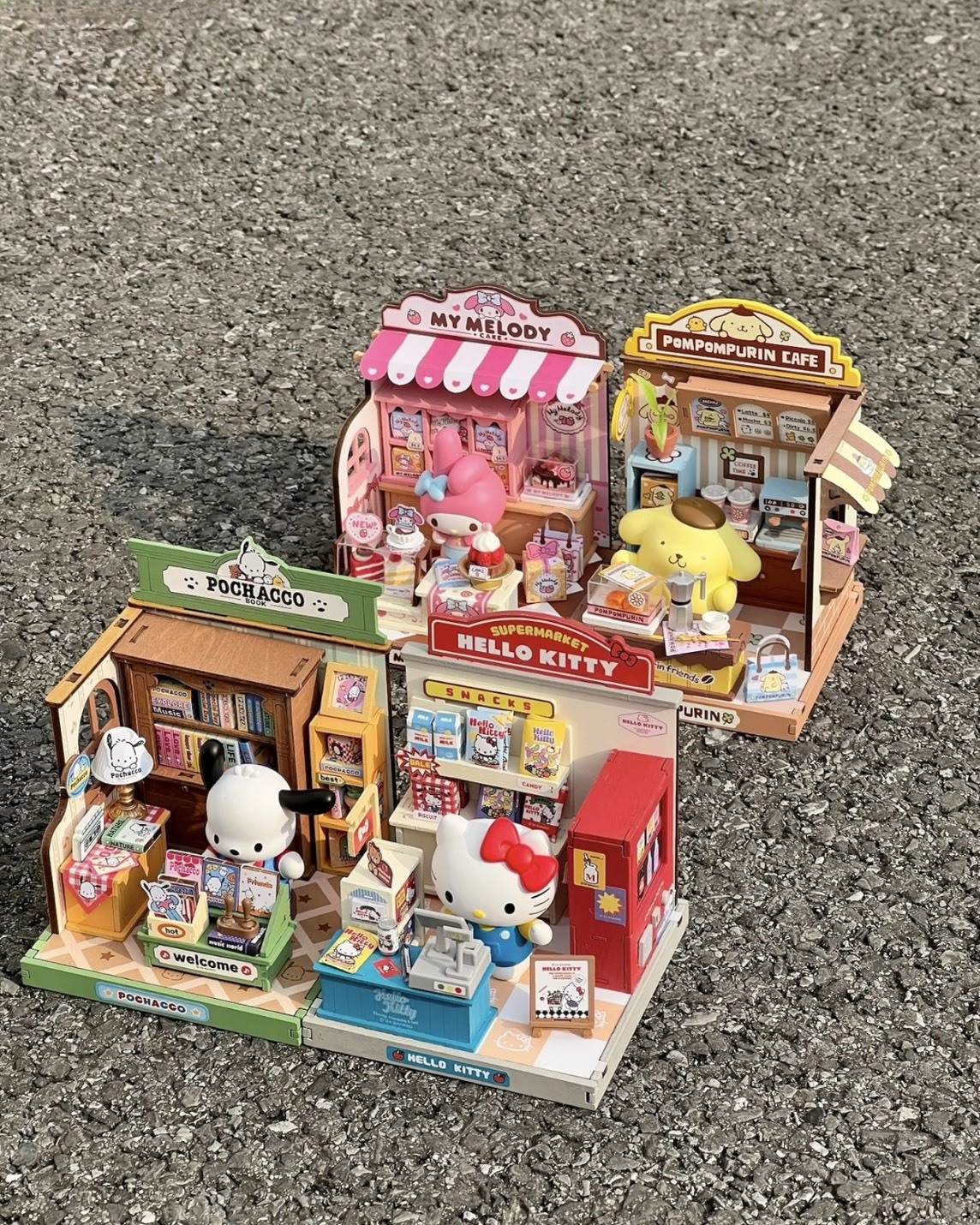 iSNEAKERS｜Sanrio 三麗鷗 DIY積木 店長系列 四款