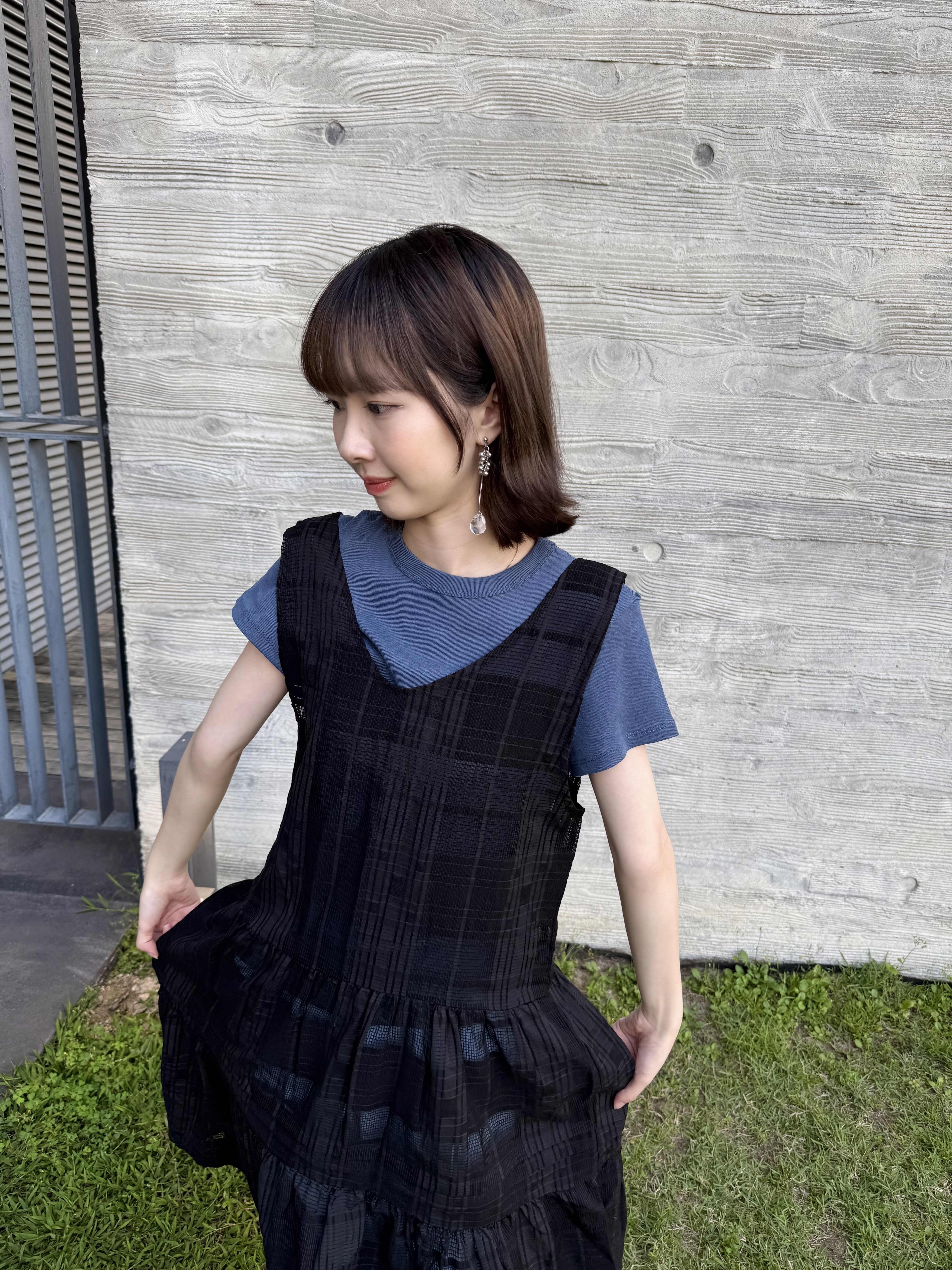 靚色修身圓領Tee