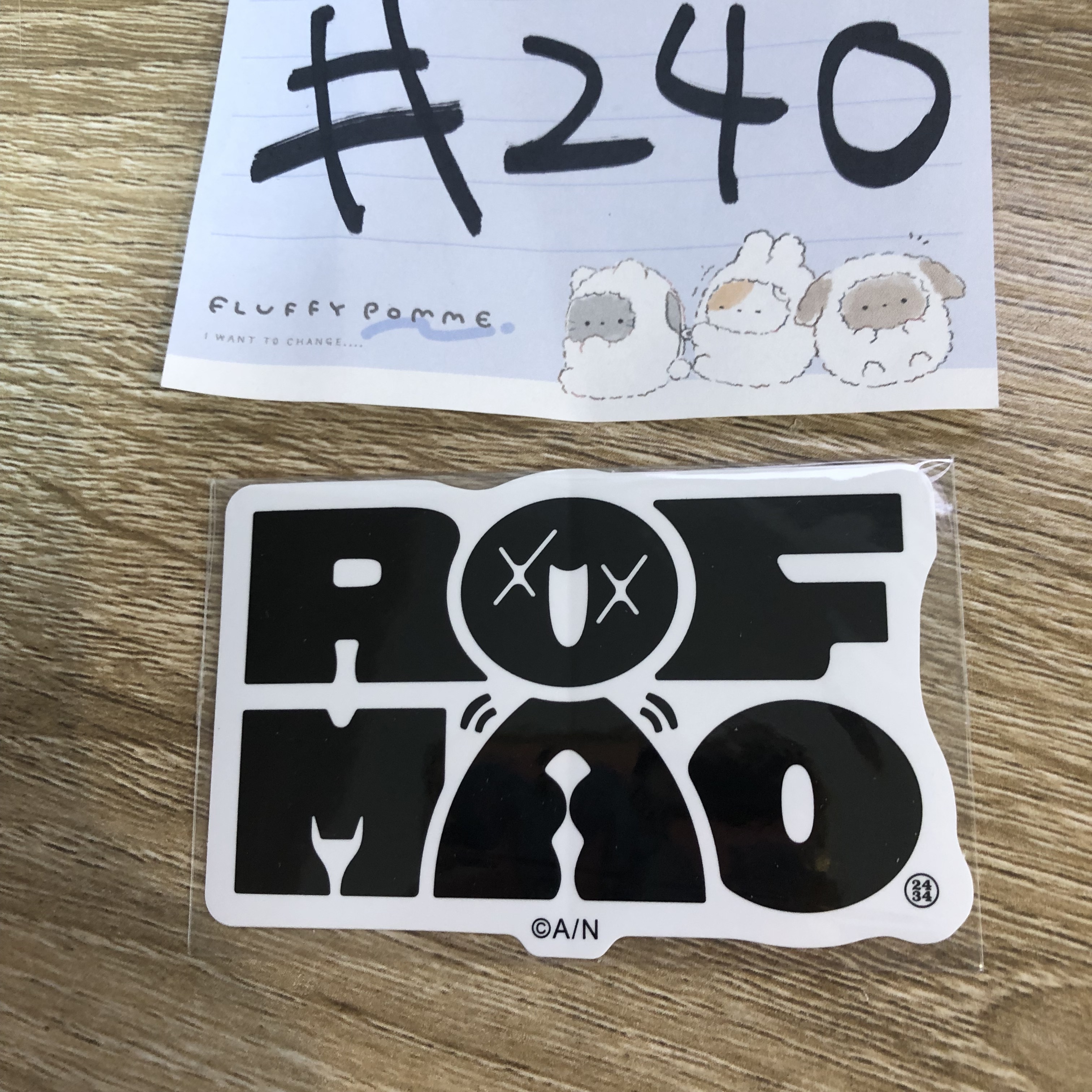 彩虹社 Rof-Mao 貼紙 #240