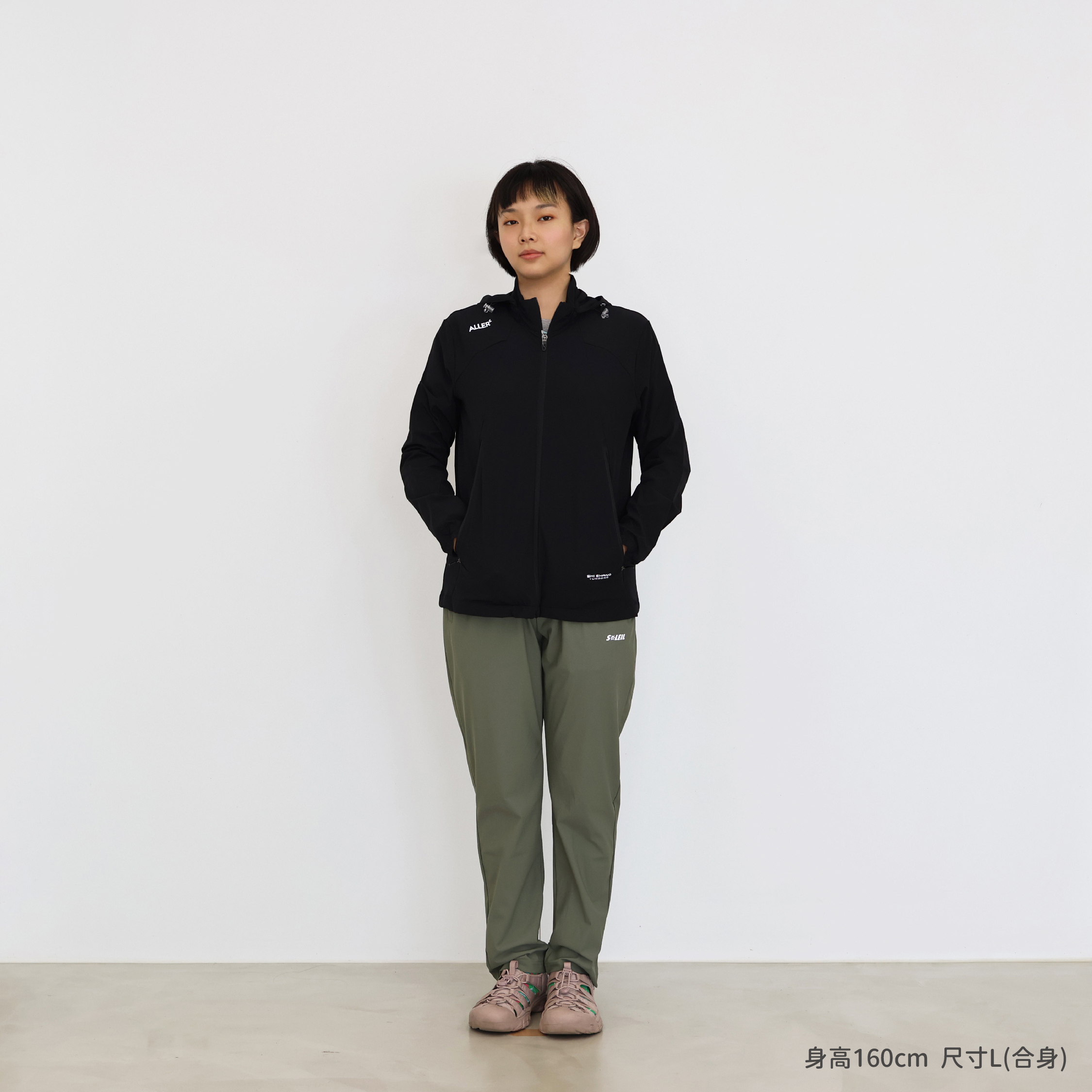 ALLER 風沙卡防曬外套 女款 (3色) 透氣/彈性/連帽/旅遊 14AL8688B