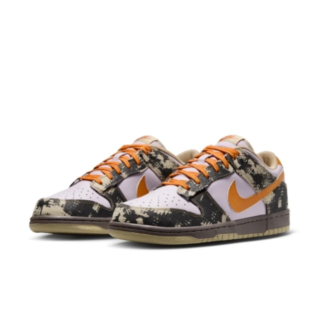 Nike Dunk Low Retro LTD 男鞋 藍橘迷彩 復古 低筒  IB2260-500