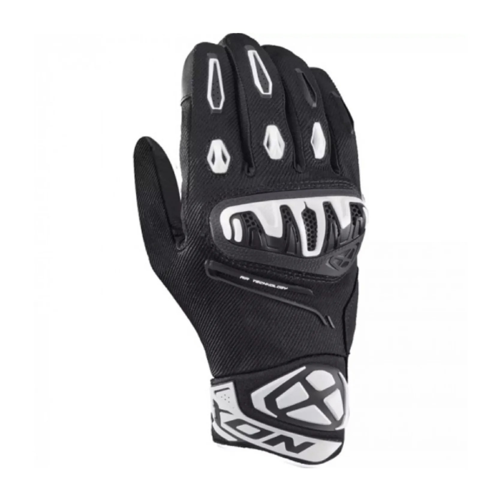 IXON MIRAGE AIR 黑白 夏季透氣防摔短手套