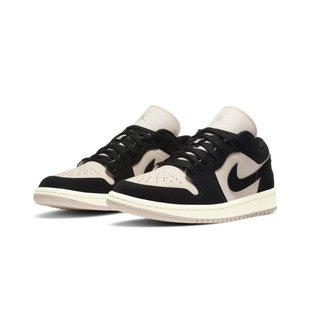 Nike Air Jordan 1 Low Black Guava Ice 奶茶粉 潑漆 女鞋 DC0774-003