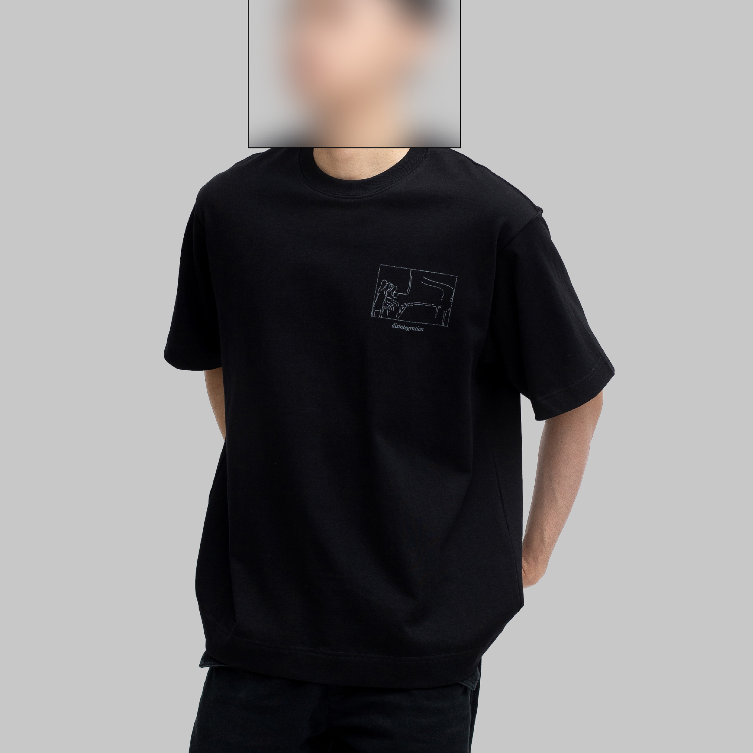 Anonymous Talking Disintegration Tee 解體印花短Tee