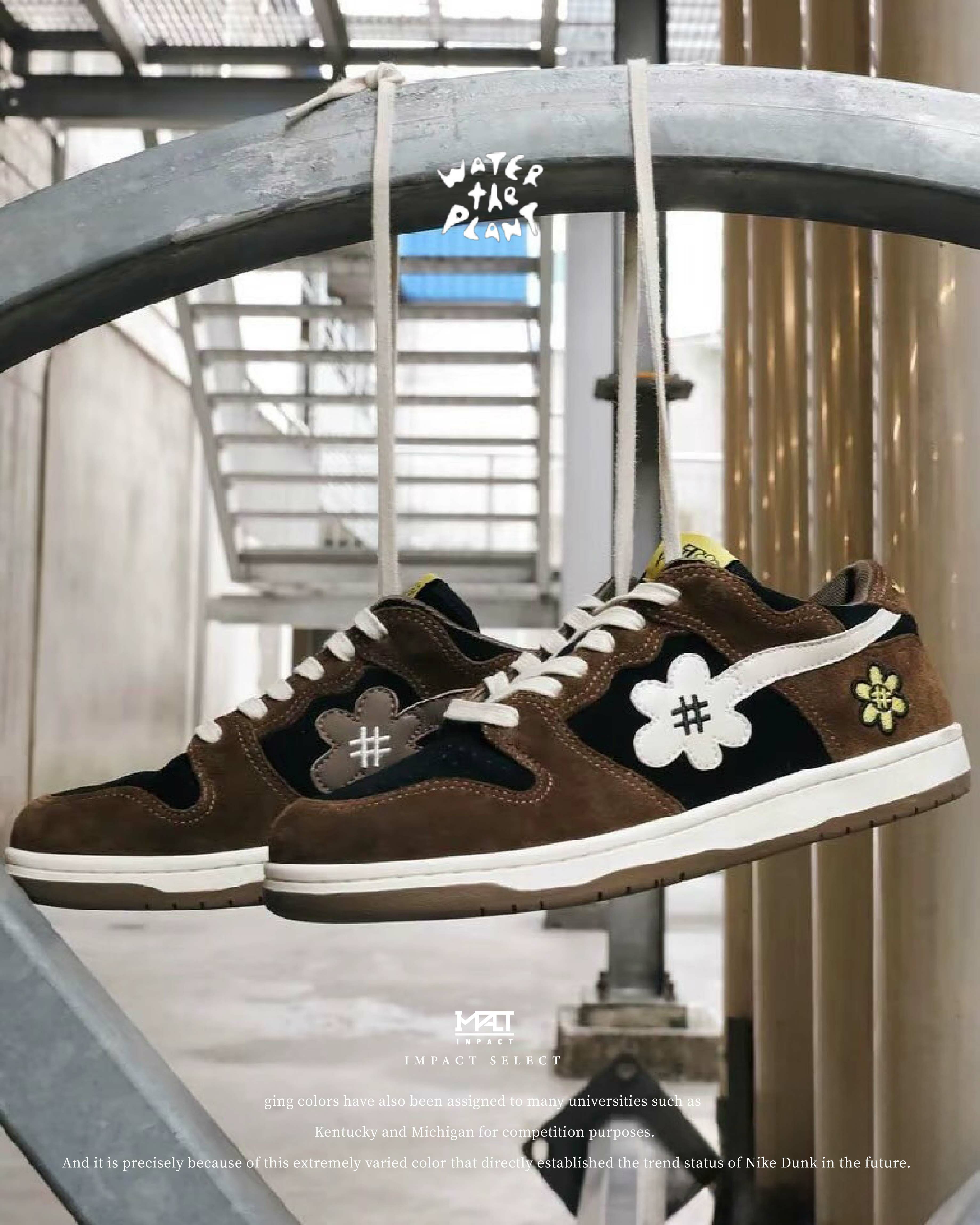 Water The Plant 日本潮流品牌 WTP 麂皮 摩卡 咖啡 黑松露