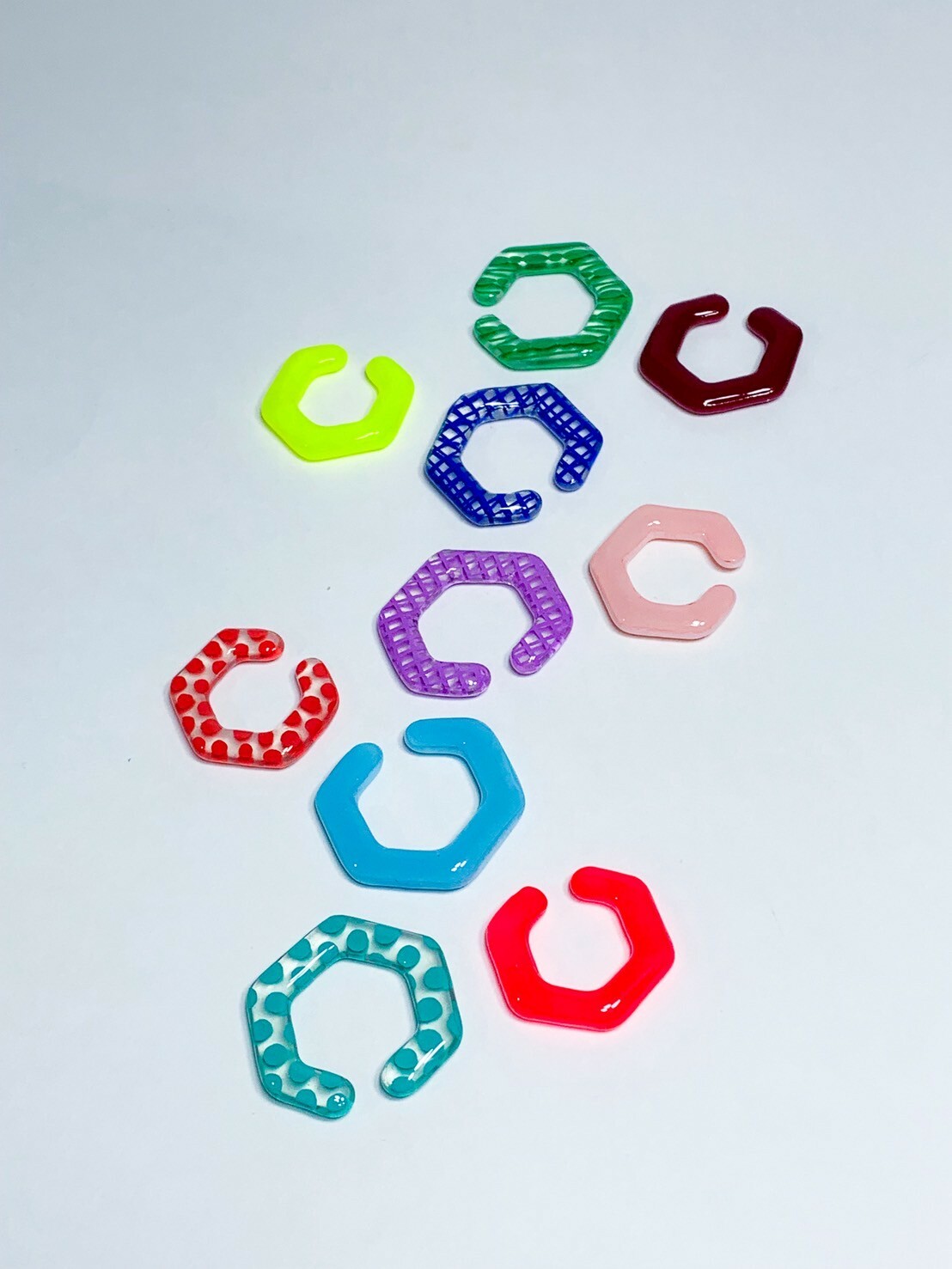 [key's room] 糖果系經典耳骨夾兩入 | NO.3