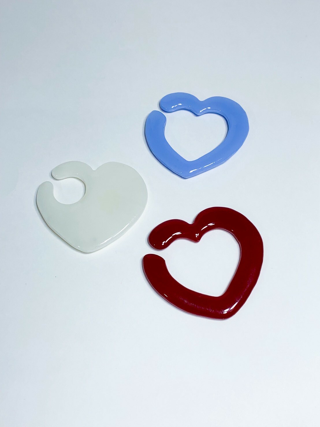 [key's room] 糖果系愛心耳骨夾 | NO.5