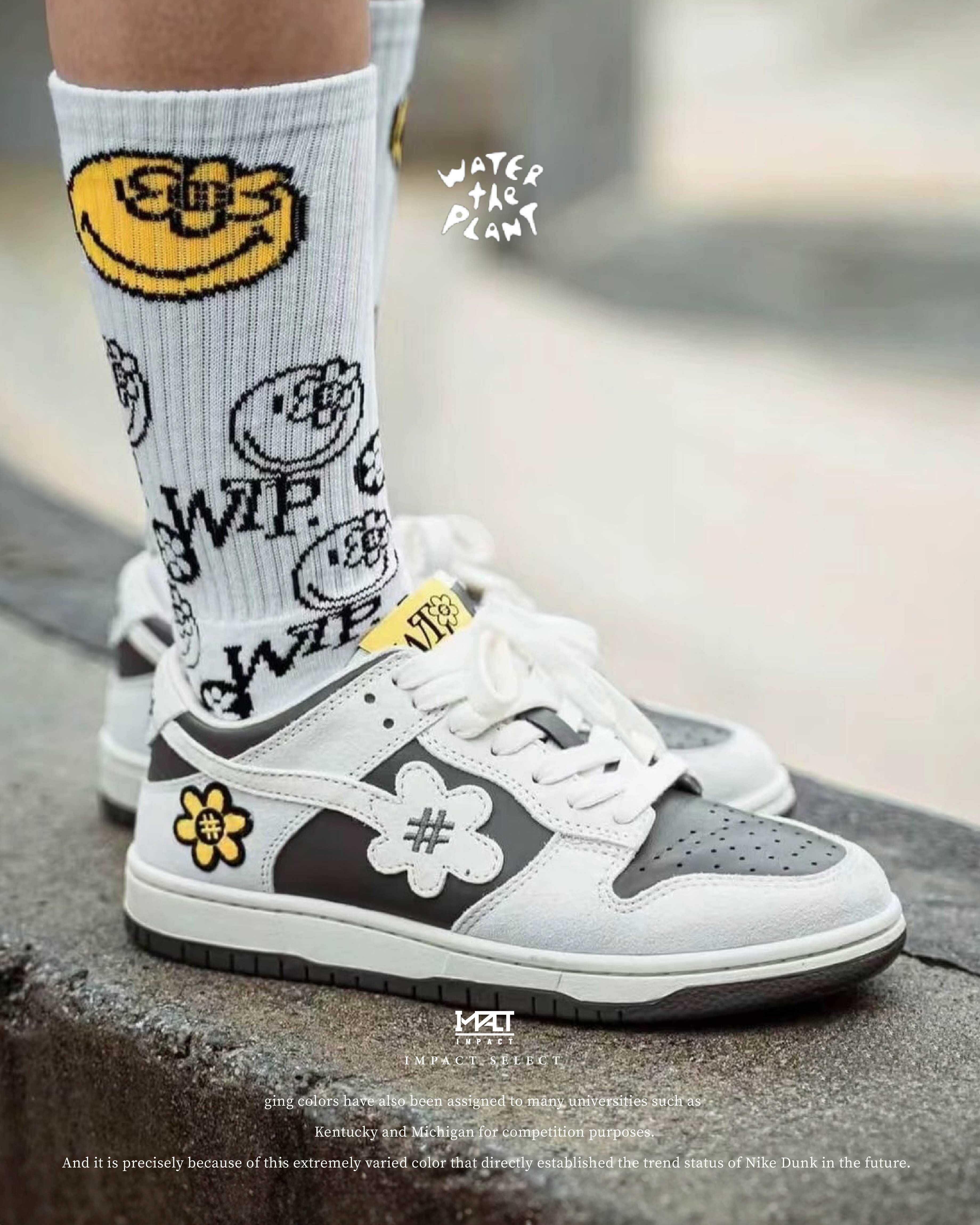 Water The Plant 日本潮流品牌 WTP 白灰 反轉灰白 麂皮