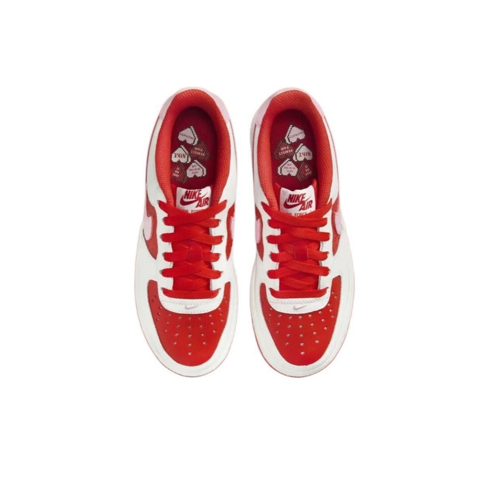 NIKE AIR FORCE 1 GS 'Valentine's Day' 情人節限定 復古 大童鞋  HV5165-121