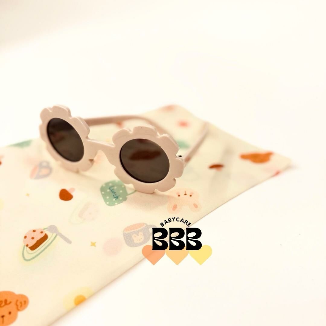 BBB babycare Flower Sunglasses with waterproof bag 小童花花太陽眼鏡及防水袋套裝