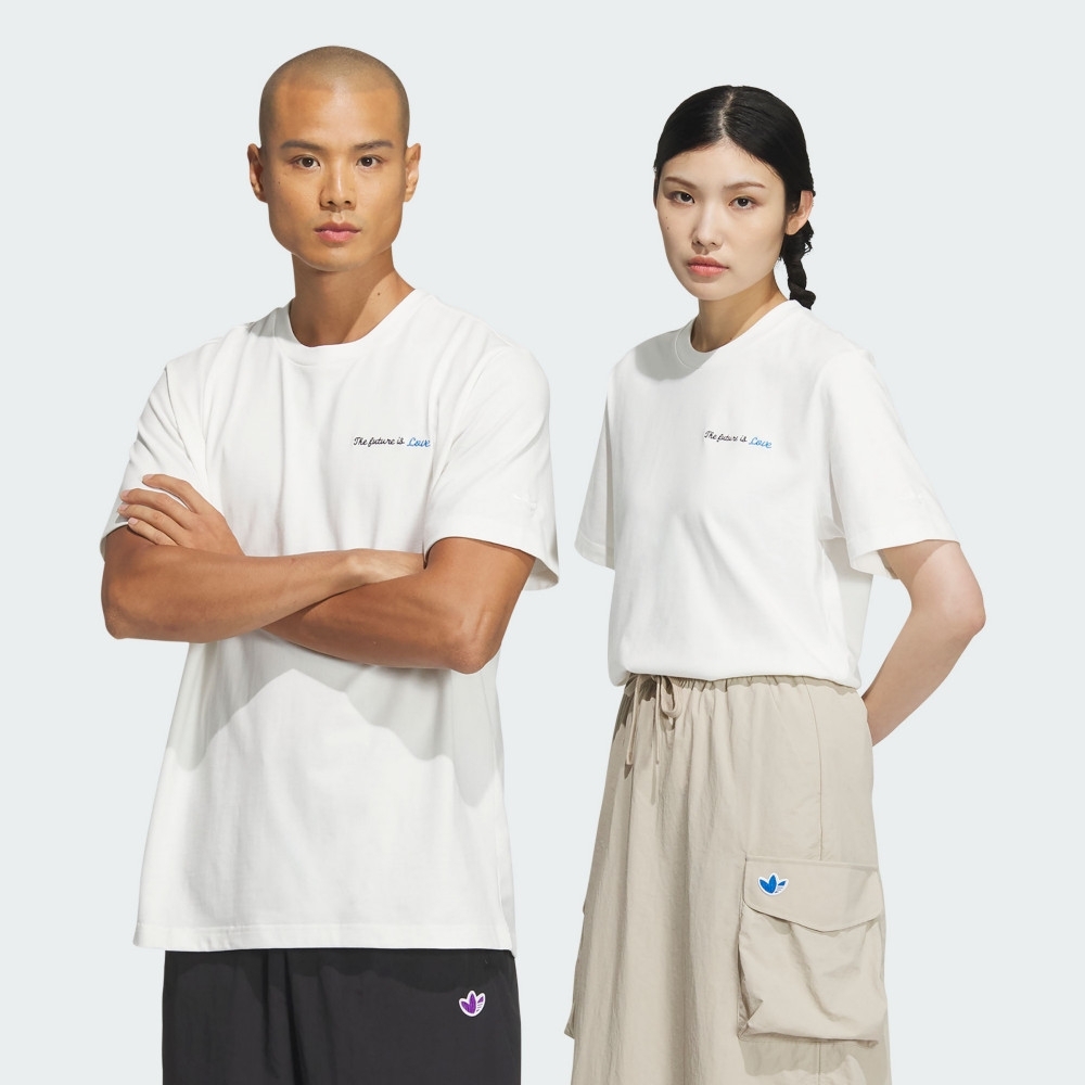 【 adidas CVD TEE SS U 短TEE - 白 】