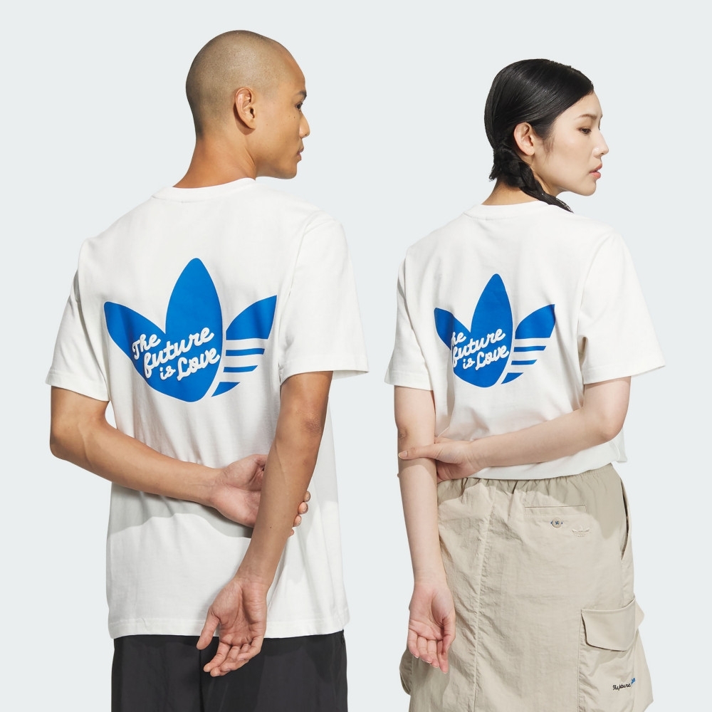 【 adidas CVD TEE SS U 短TEE - 白 】