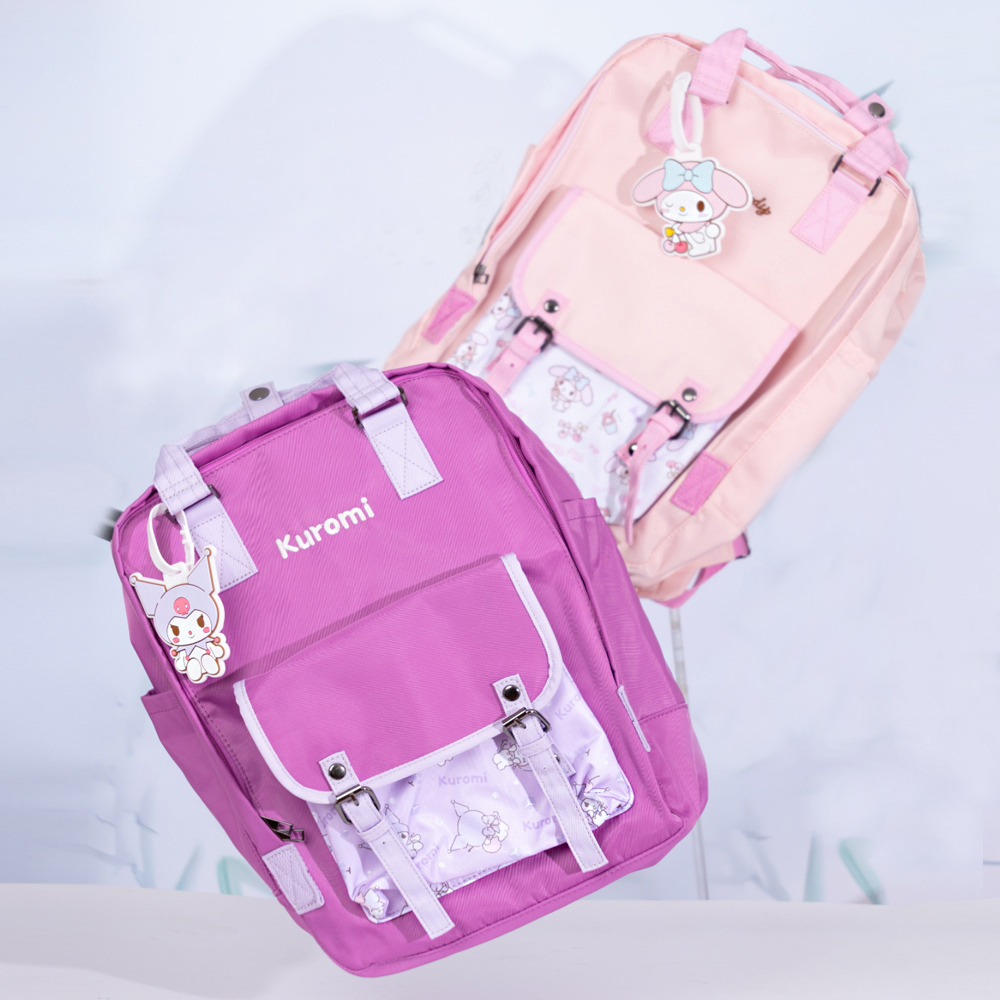 三麗鷗 𝗦𝗮𝗻𝗿𝗶𝗼｜顏值輕便休閒書包 附贈立體吊牌