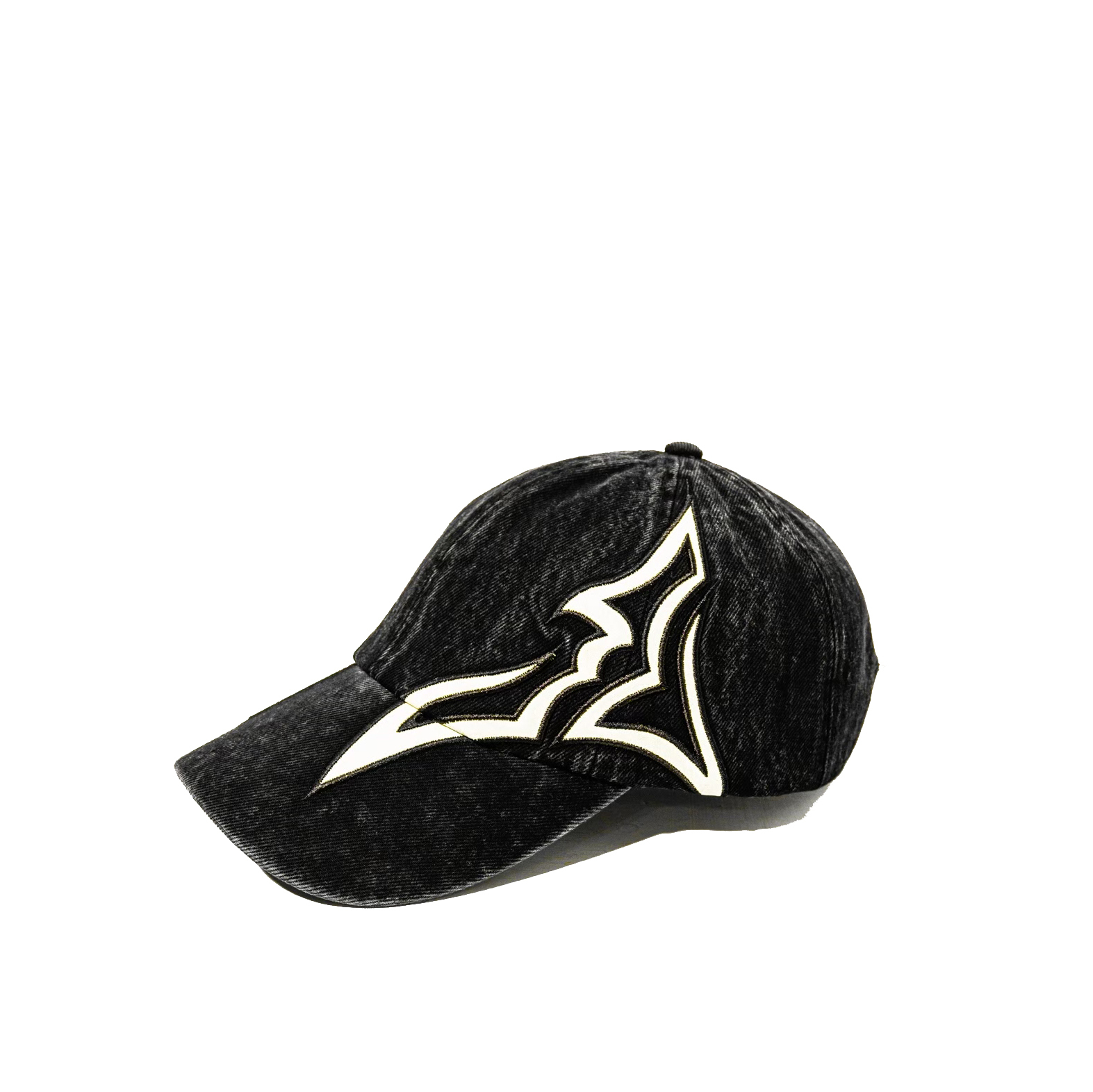 WASHED BIG LOGO CAP "BLACK" / 水洗黑帽