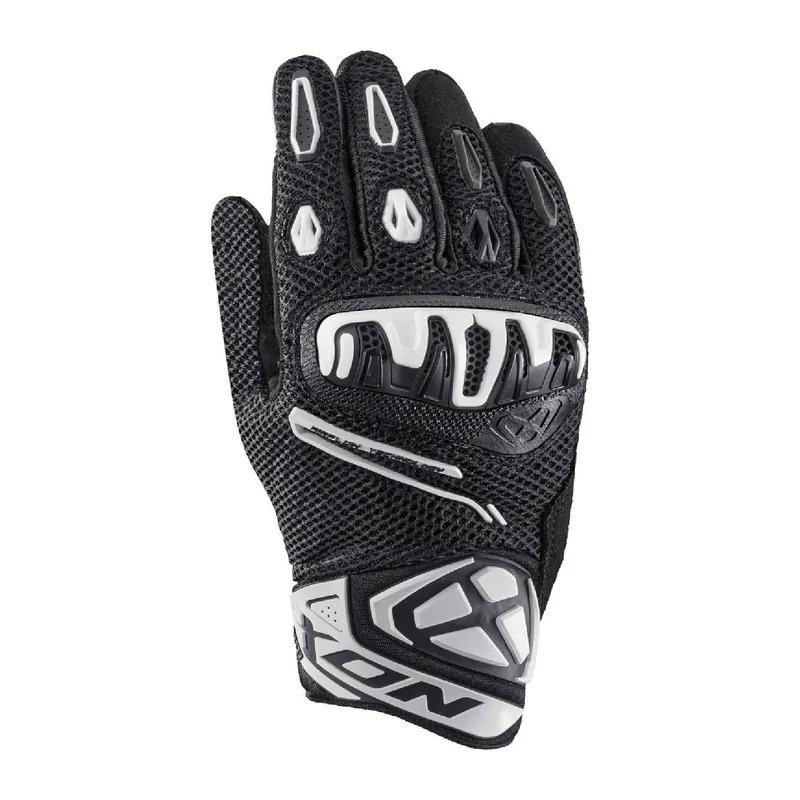 IXON MIRAGE AIRFLOW LADY 黑白 夏季透氣防摔短手套 女版