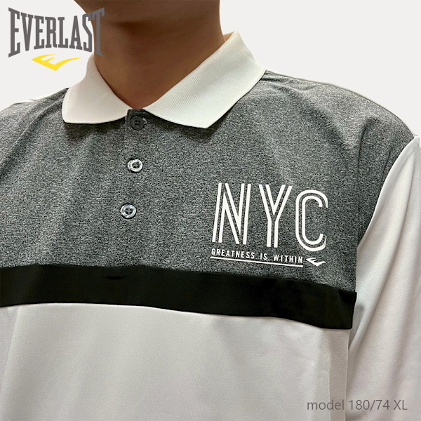 EVERLAST 短T 白灰黑 NYC POLO衫 吸排 短袖 男 4221136000