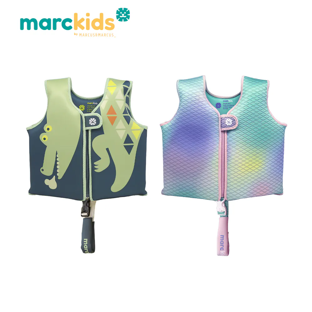 Marcus&Marcus-Marckids 兒童游泳浮力背心-叢林(L:19~30kg/3~6歲)