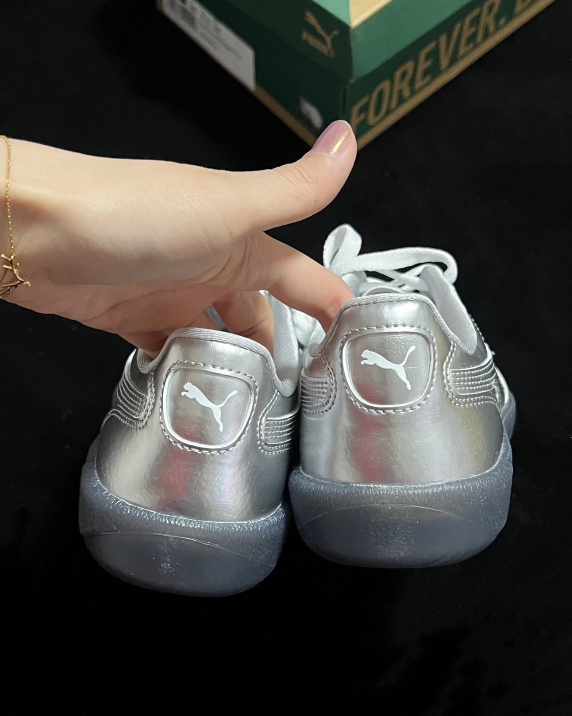 【現貨】Puma Palermo Astro Escape 千禧 月光銀