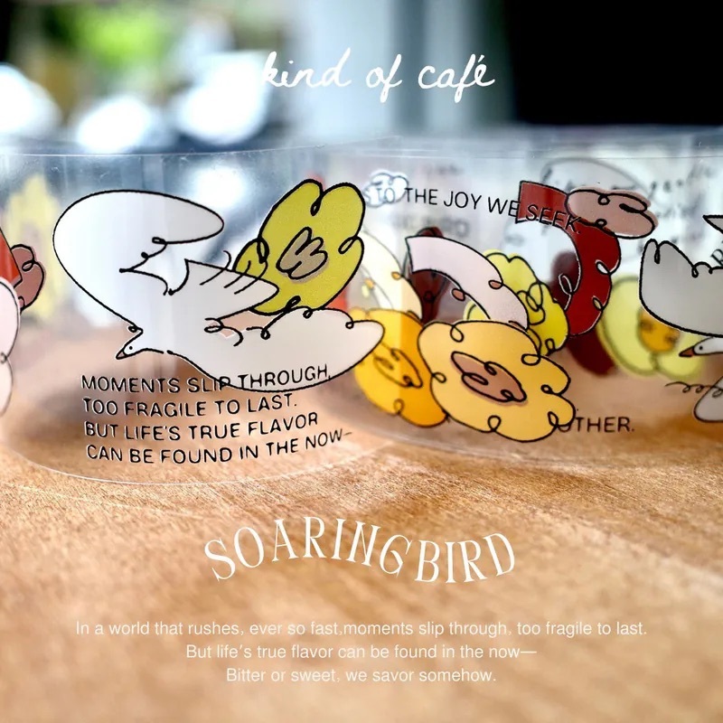 什物｜卷卷花鳥PET