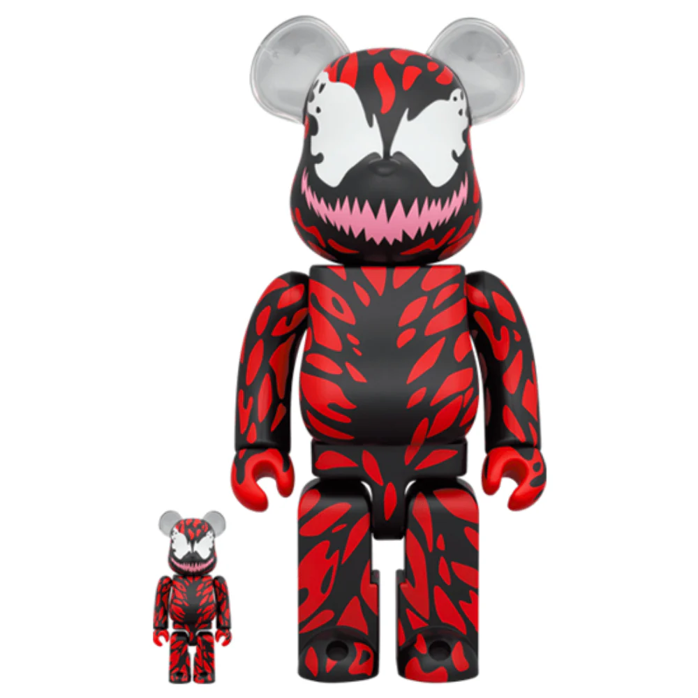 Marvel Carnage 100% & 400% / 1000% BE@RBRICK