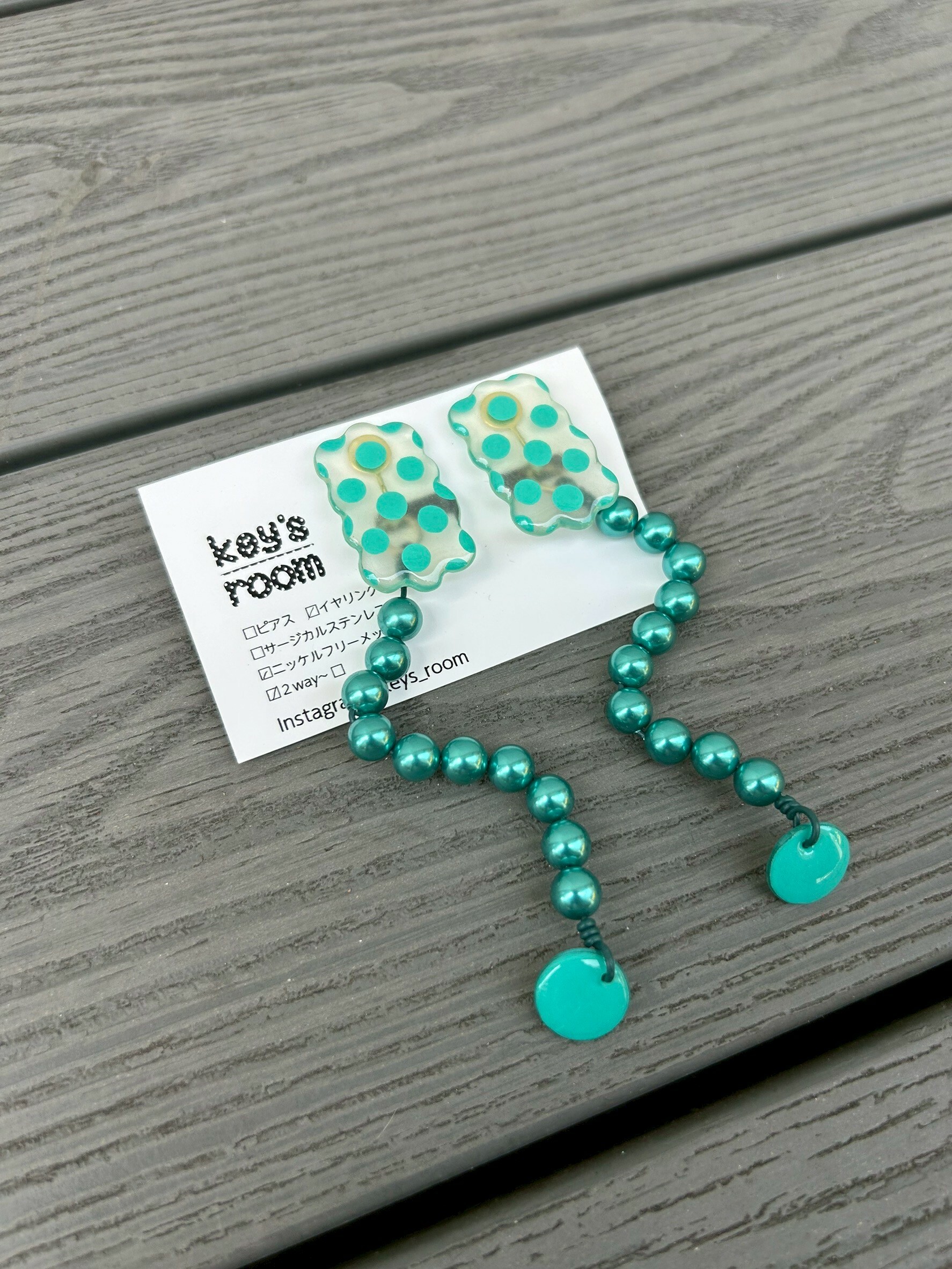 [key's room] 糖果系自由扭扭耳環 | 耳夾 | NO.11