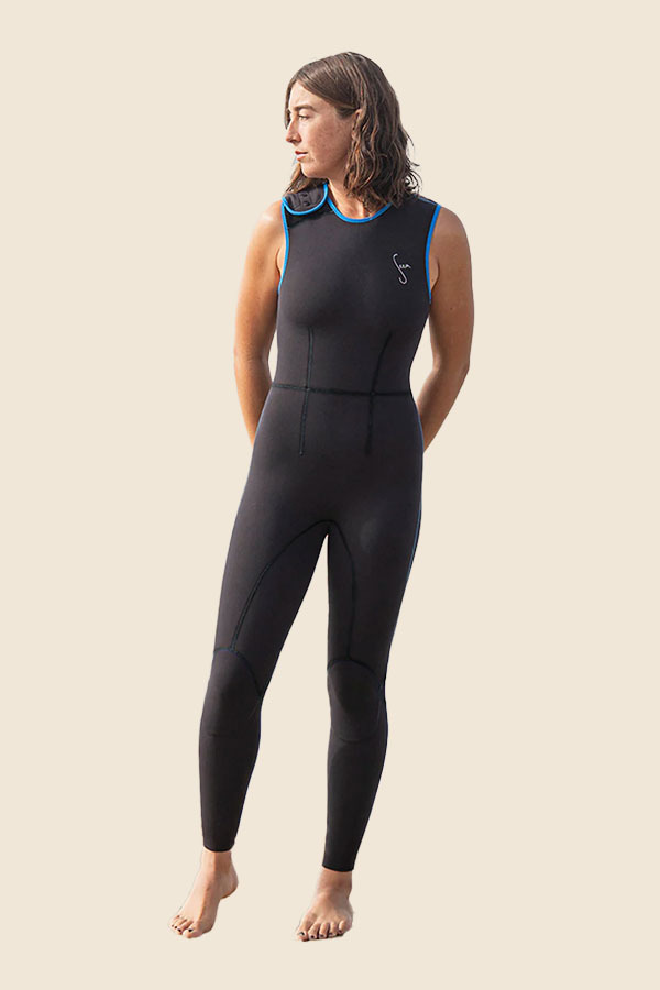 SEEA - SYDNEY LONG JANE 無袖連身衝浪泳衣 (藍黑色)