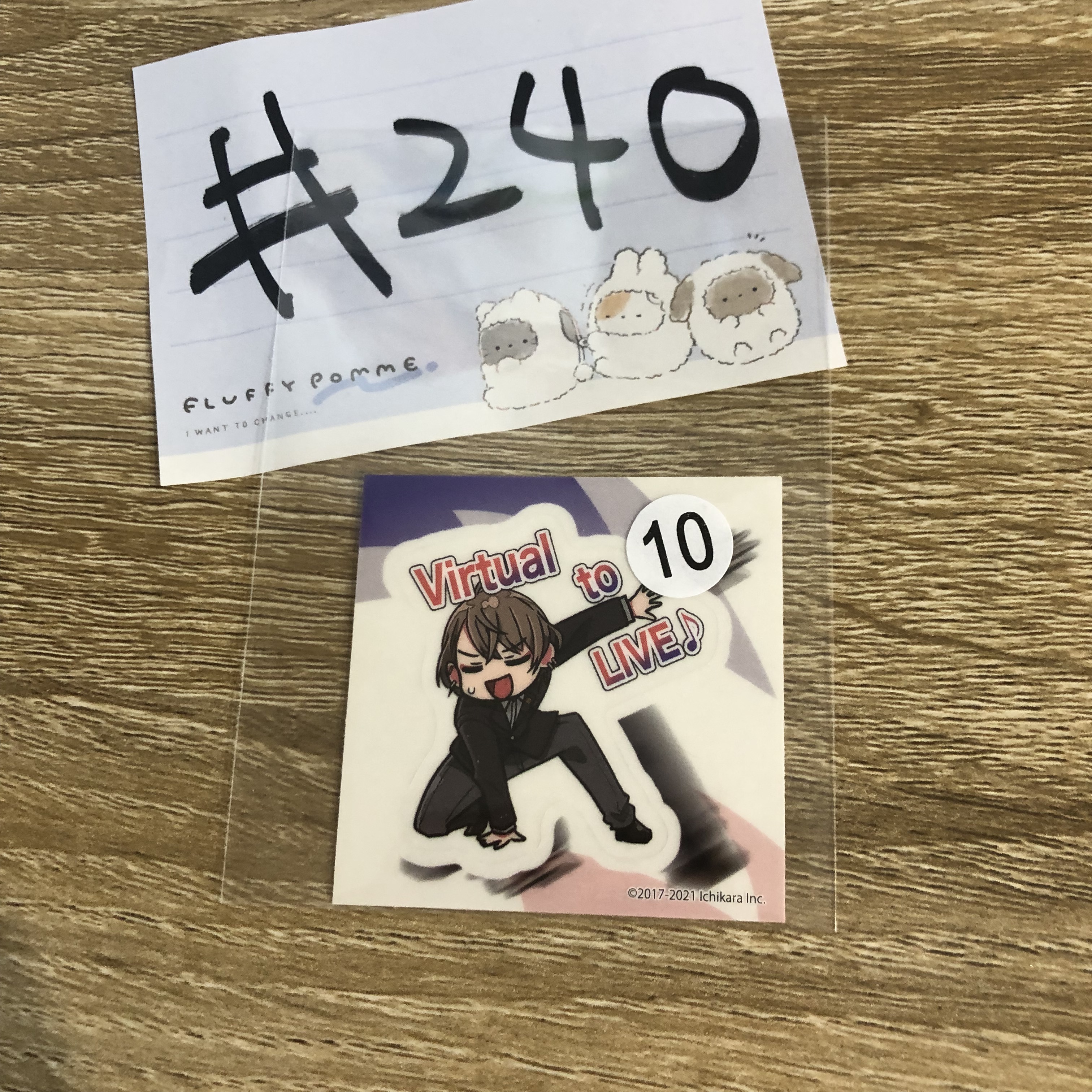 彩虹社 加賀美 貼紙 #240