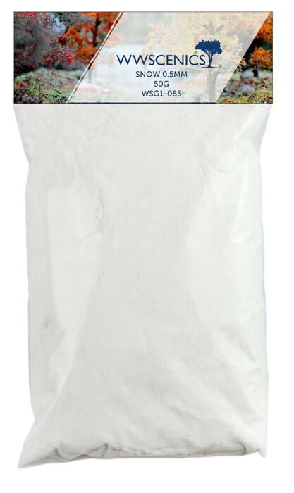 WWScenics WSG1-083 0.5mm 雪粉.50g