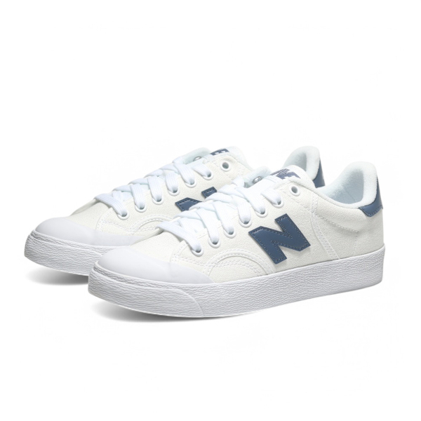 NEW BALANCE 休閒鞋 NB 100 白 藍色 復古 小白鞋 帆布鞋 男女 BB100CNV