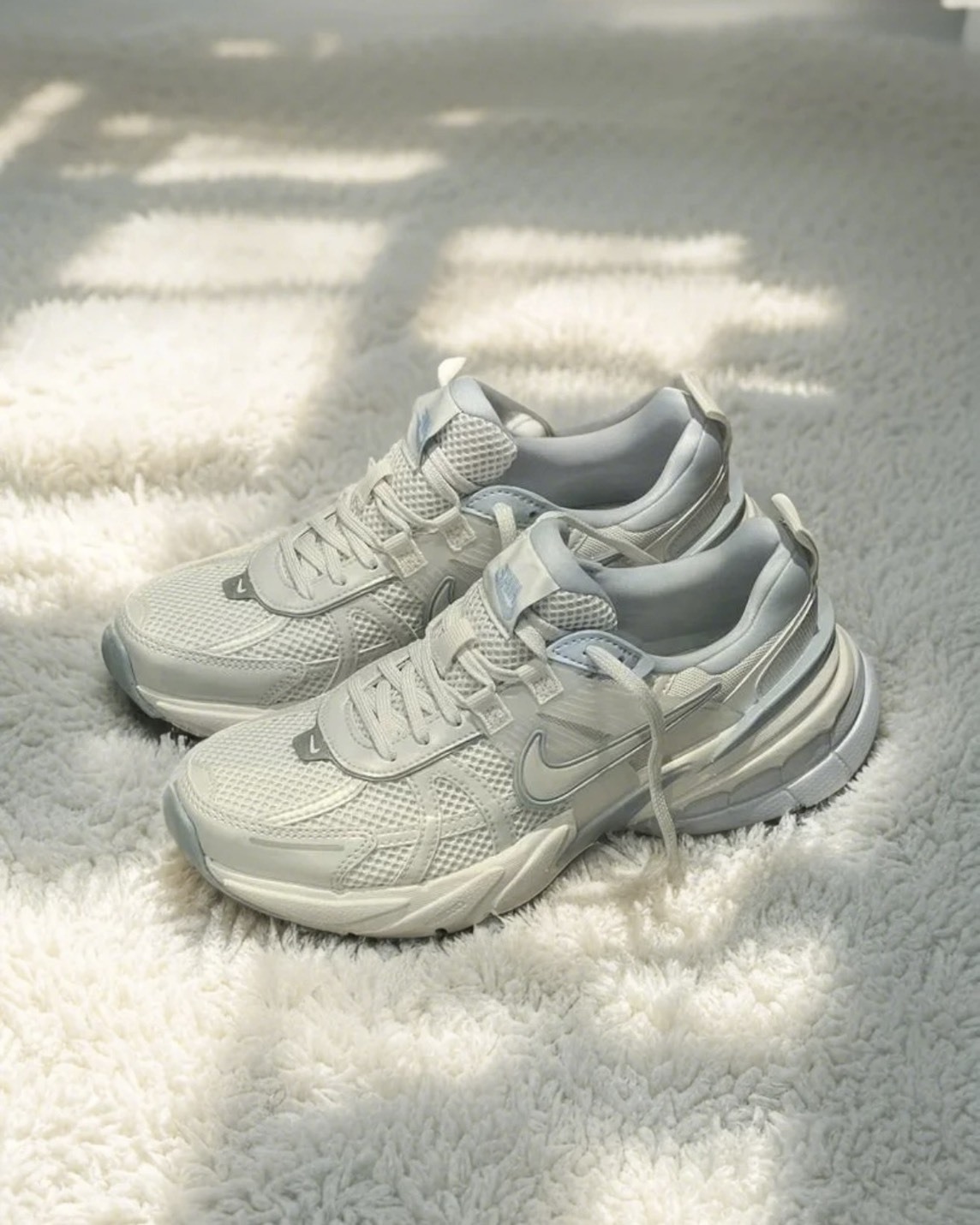 Nike V2K Runtekk White Blue 寶寶藍 奶油底 FD0736-009