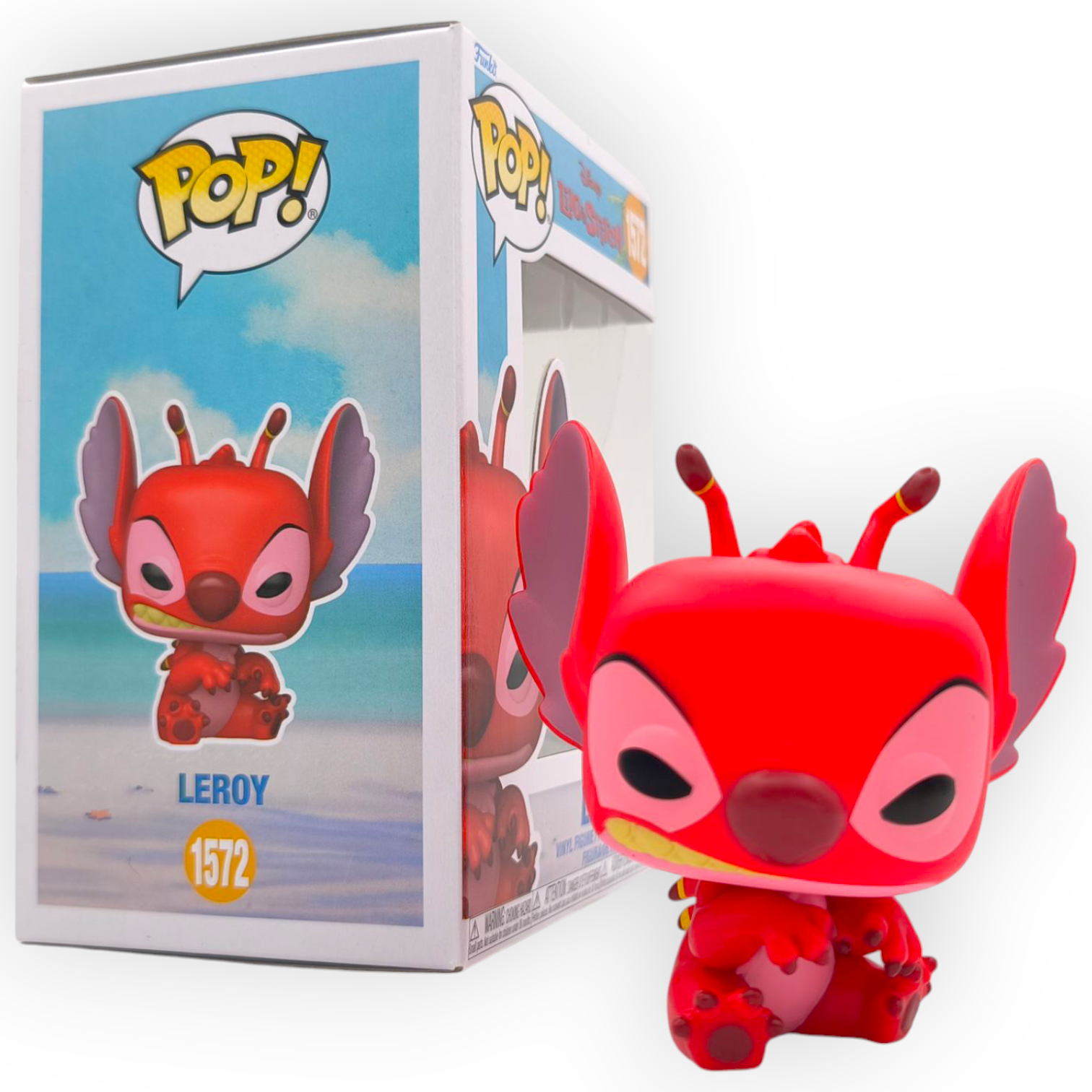 FUNKO POP<扮嘢小魔星>紅色史迪仔_李羅-No.1572