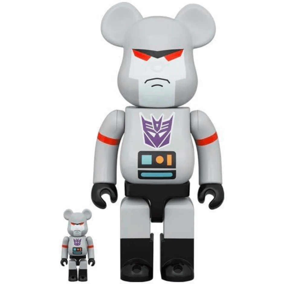 TRANSFORMERS MEGATRON 100％ & 400％ BE@RBRICK