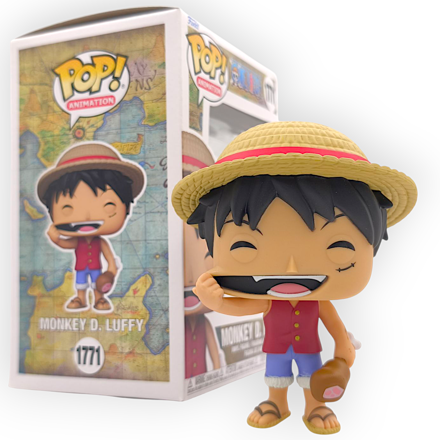 FUNKO POP <One Piece海賊王>路飛_橡膠拉嘴-No.1771