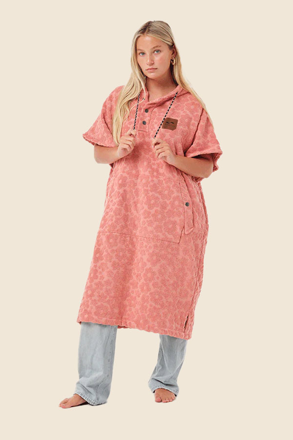 SLOWTIDE - GINNY 毛巾衣 (石榴紅)