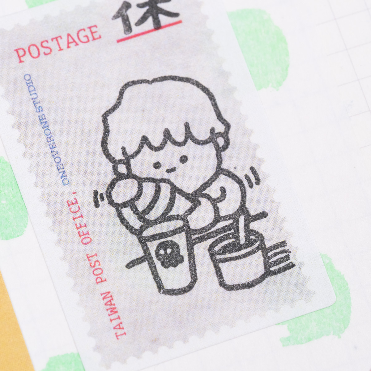 各種工作的人02 膠版印章/一分之一工作室/臺灣