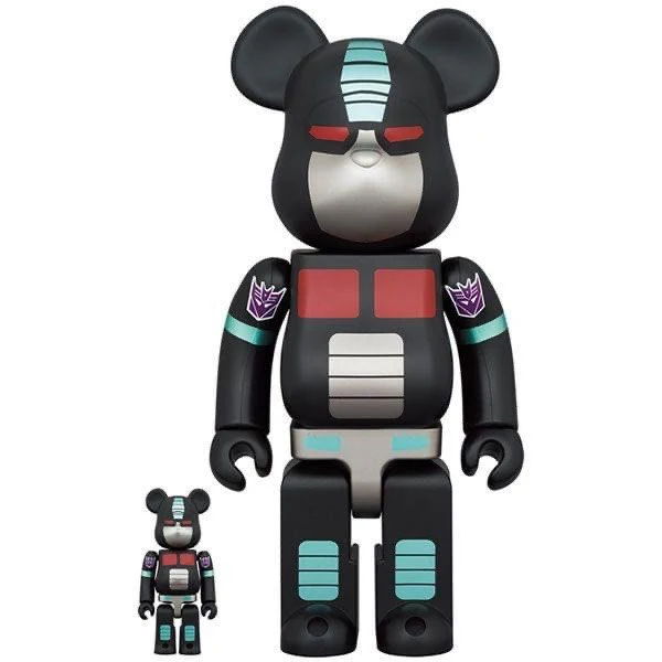 TRANSFORMERS NEMESIS PRIME 100％ & 400％ / 1000% BE@RBRICK