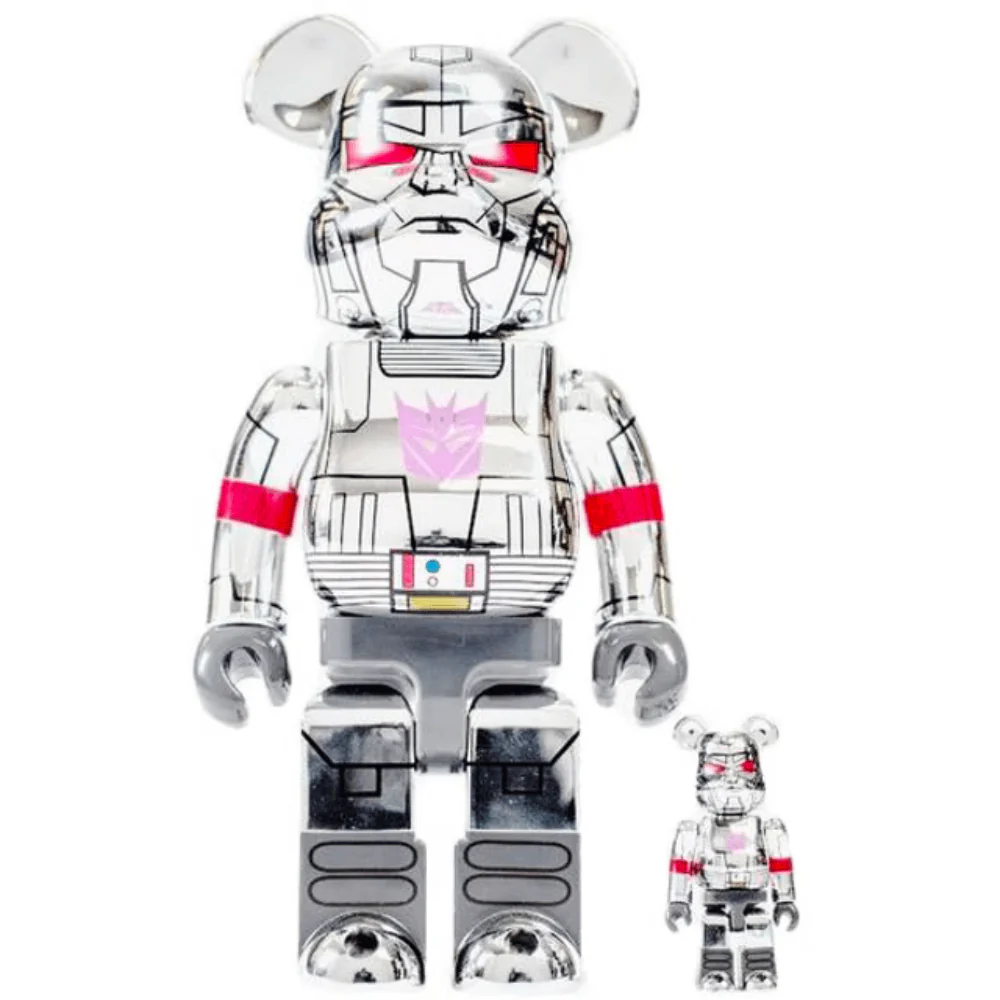 BAIT TRANSFORMERS MEGATRON 100％ & 400％ / 1000% BE@RBRICK