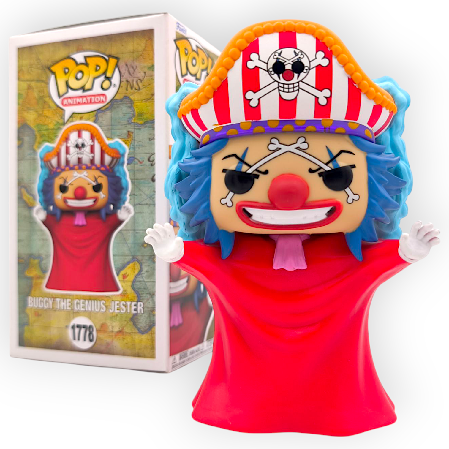 FUNKO POP <One Piece海賊王>天才小丑巴基-No.1778