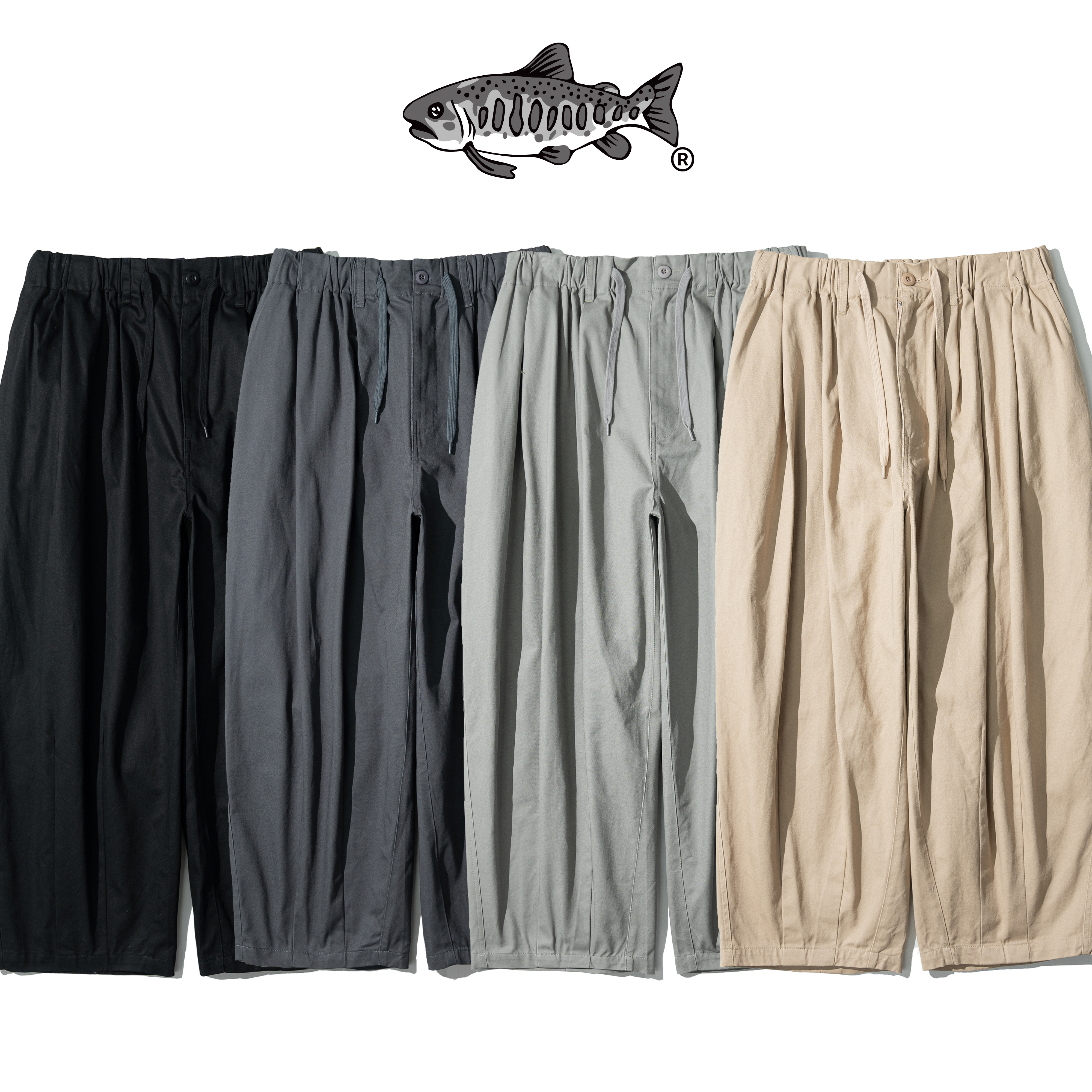 AGILITY Basic Wide Leg Pants 闊腿 繭型長褲 [CNP01]