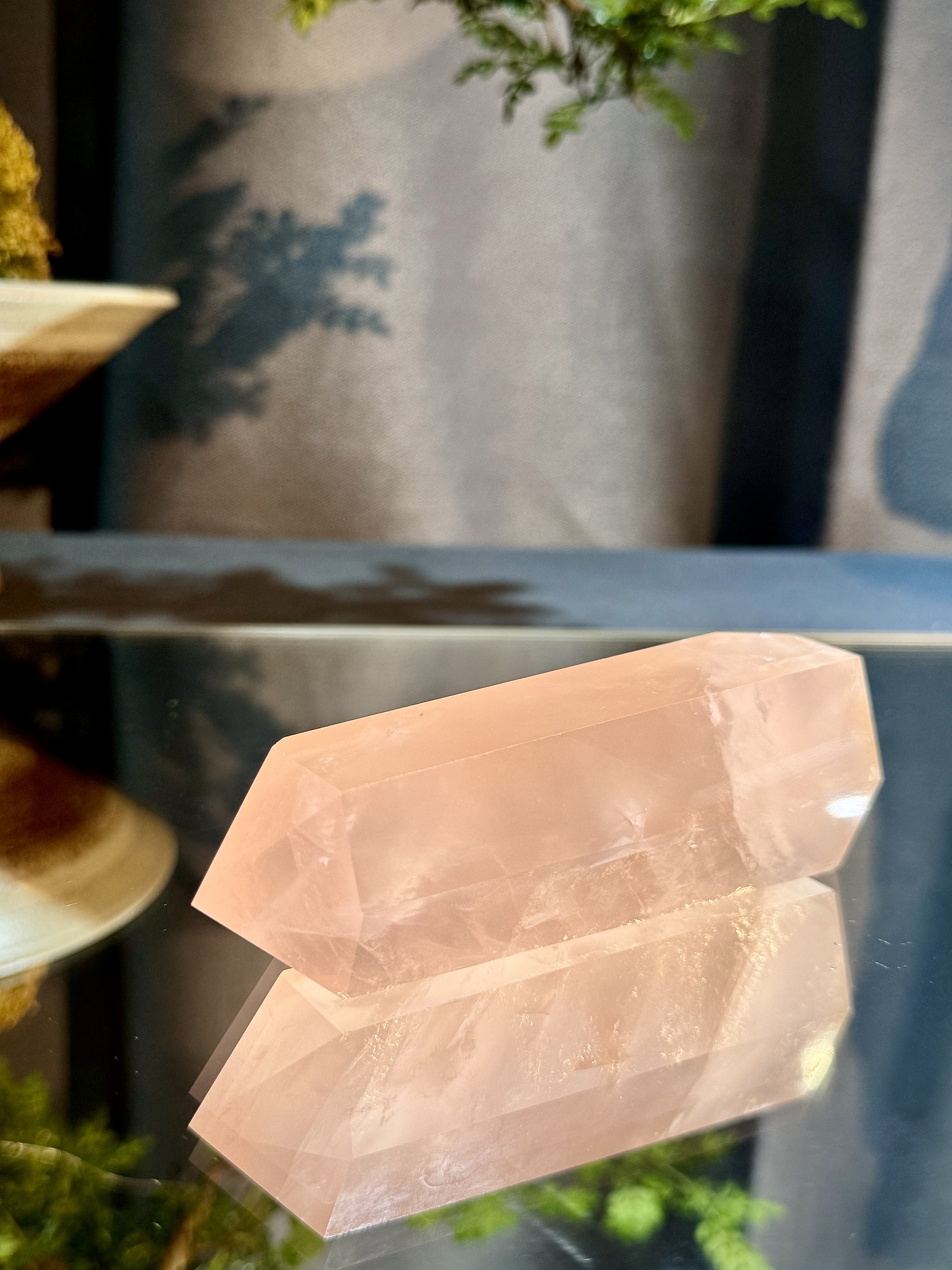 粉晶柱擺件 5009