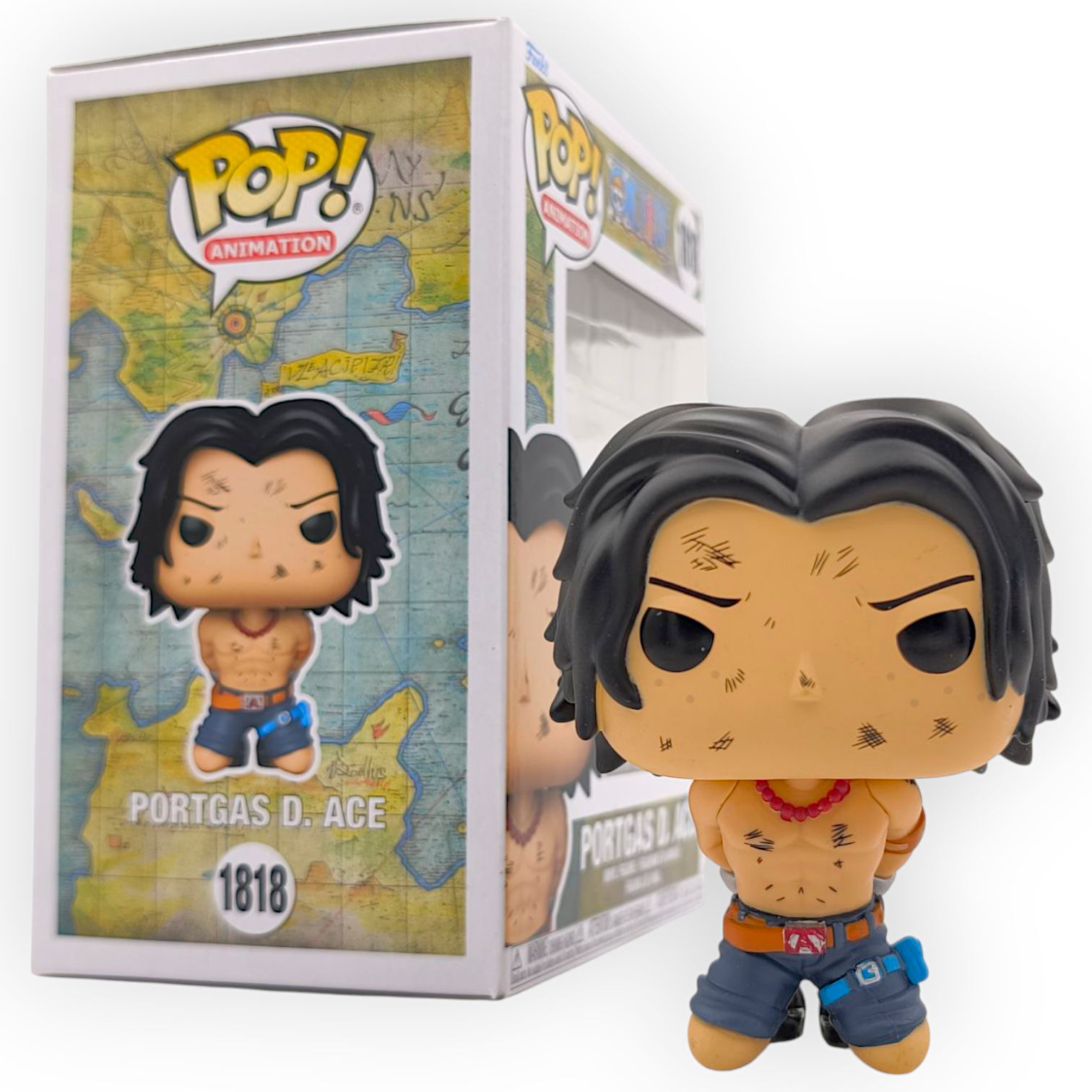 FUNKO POP <One Piece海賊王>火拳艾斯_行刑-No.1818