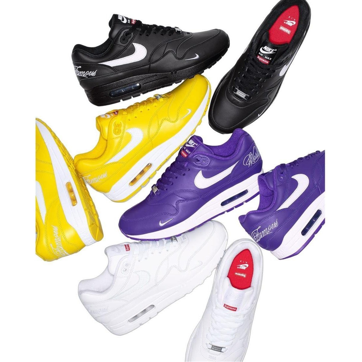 『代購商品+現貨』2025SS SUPREME NIKE AIR MAX 1 '87 SP 聯名 BOX LOGO 慢跑鞋 鞋子