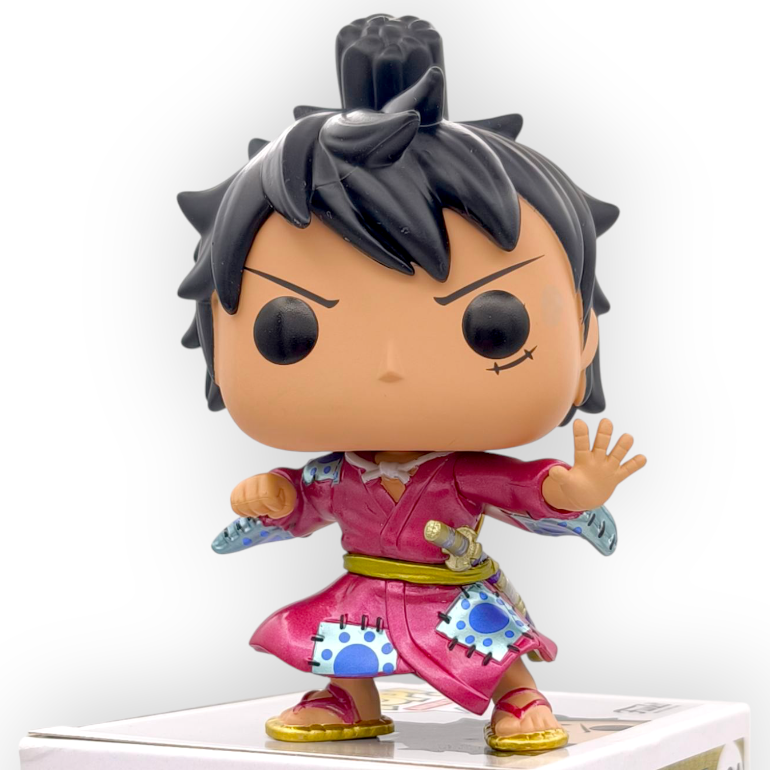 FUNKO POP <One Piece海賊王>路飛(和之國)金屬色-No.921