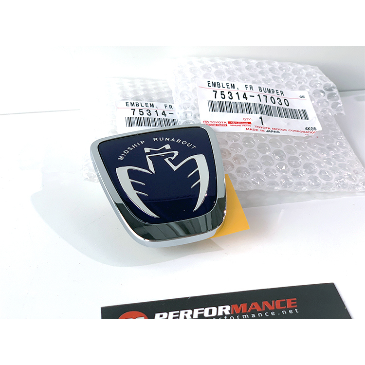TOYOTA MR-S 前保桿車標 銘牌 JDM夢幻逸品