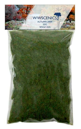 WWScenics WSG2-021 2mm 秋季草粉.50g