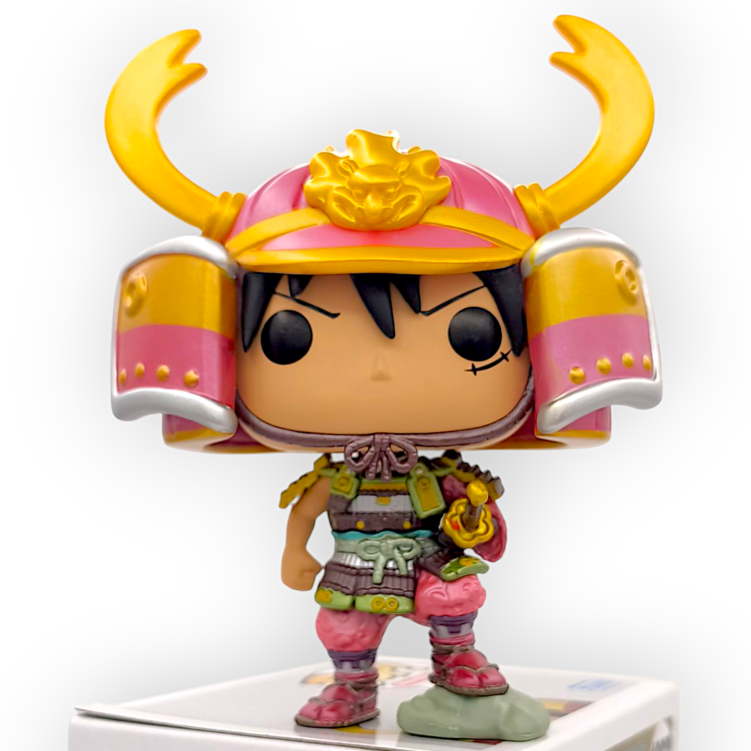 FUNKO POP <One Piece海賊王>路飛(和之國.武士鎧)_金屬色(Chase版)-No.1262