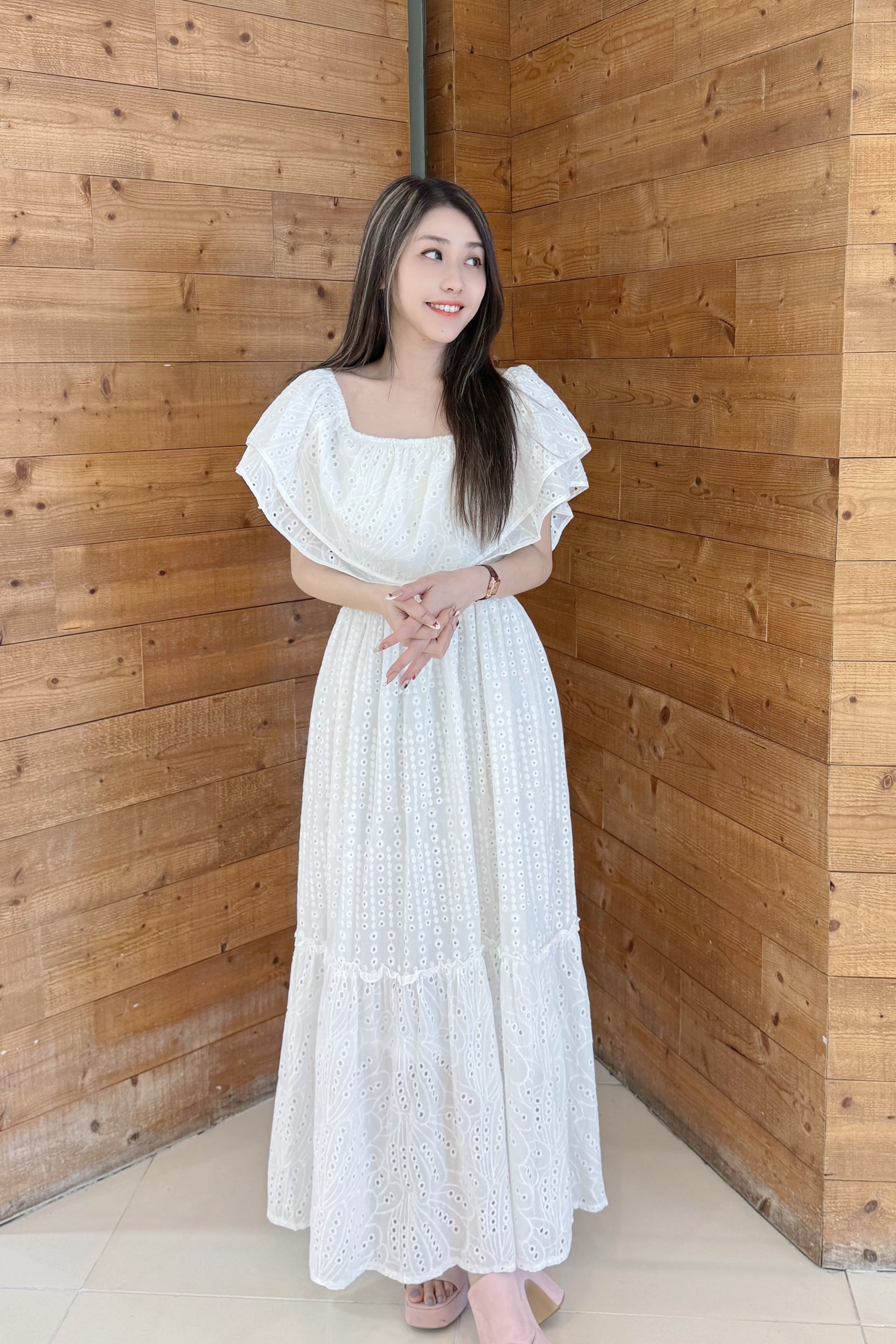 OP#7154🤍普羅旺斯通花裙