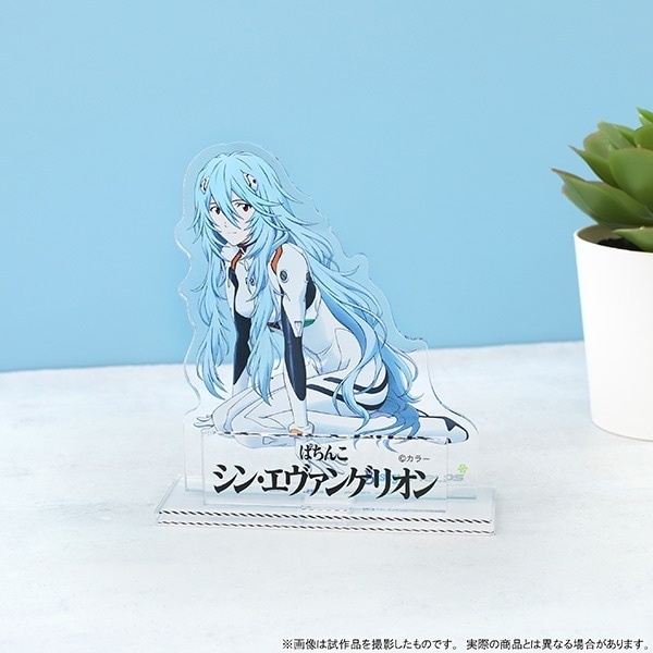 4550621280528 MOVIC 預訂 2025/7月 エヴァンゲリオン　アクリルスタンド／綾波レイ（ロングヘア）、ぱちんこシン・エヴァンゲリオン