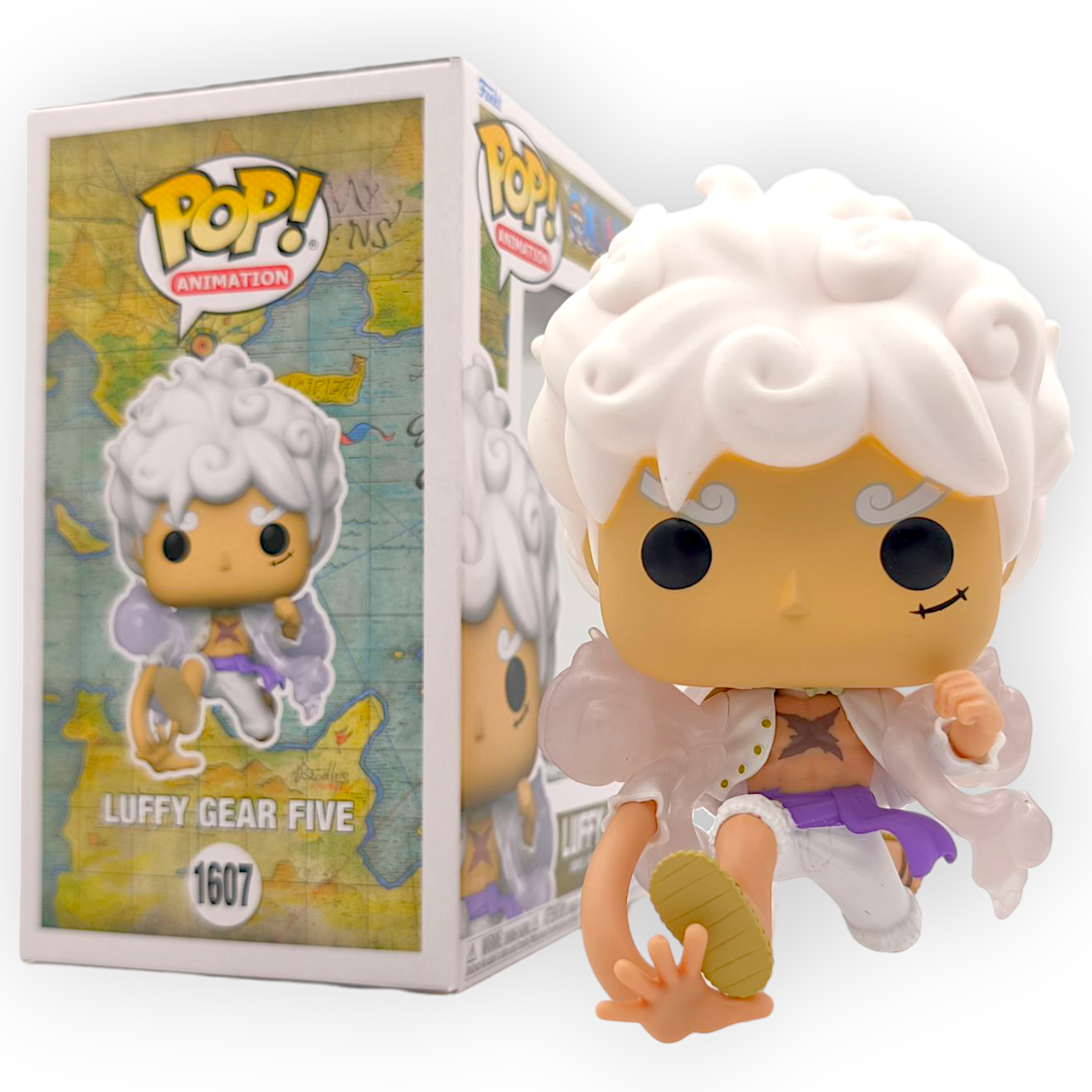 FUNKO POP<One Piece海賊王>路飛_五檔_尼卡型態(夜光Chase版)-No.1607